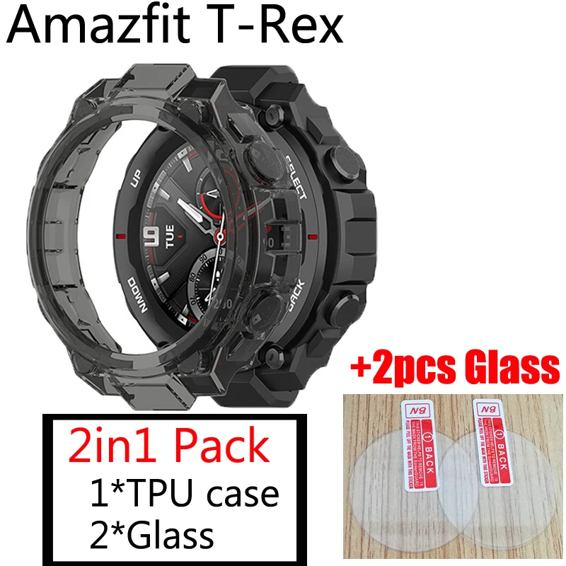 

2 в 1, защитный чехол для часов Amazfit T Rex pro