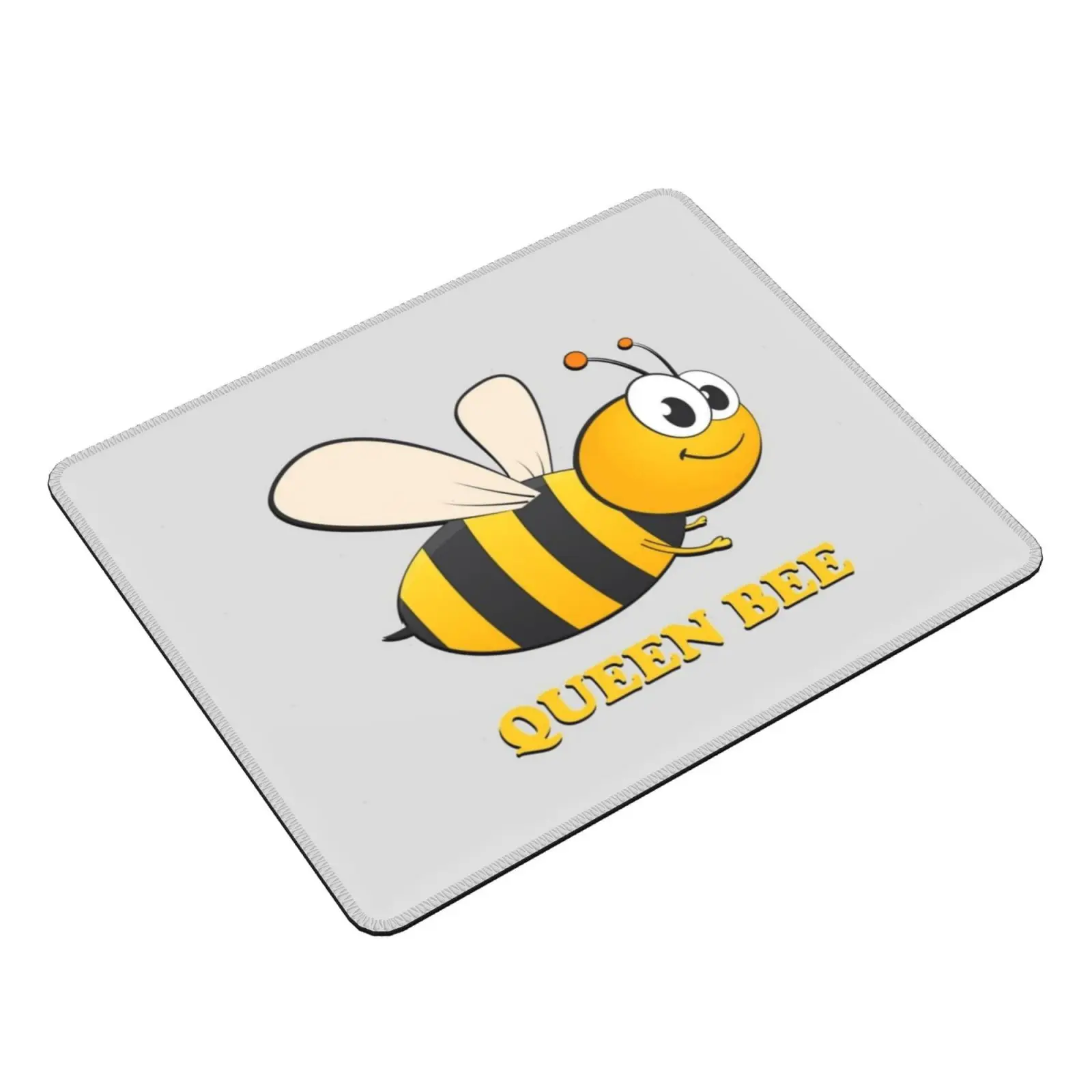 Queen Bee Mouse Pad DIY Print Bee Queen Bee Queen Bees Insect Save The Bees Black Crown Honey Yellow