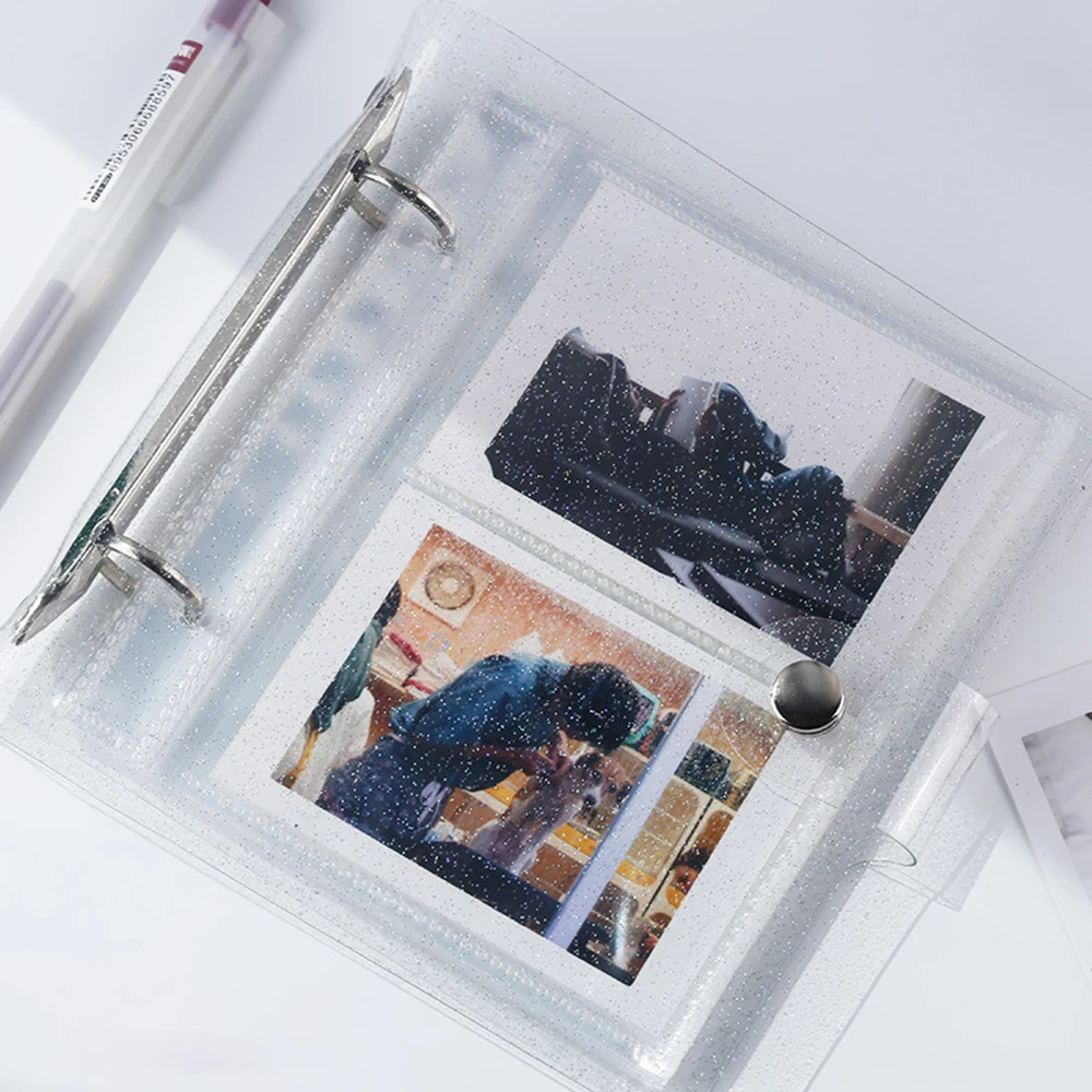 50/100 Slots Photo Album Pockets Storage Card Holder 3/4/5 Inch Inner Page Business Card Holder Photo Album Organizer Storage