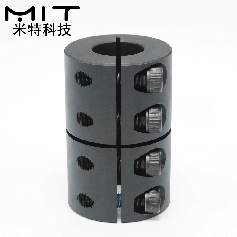 MIT Steel Couplings,Semi-Split Coupler,High Torque Connector,Extended Clutch, Servo Slit Clamp,Bolt Fixed Shaft Joint dia6/8/10