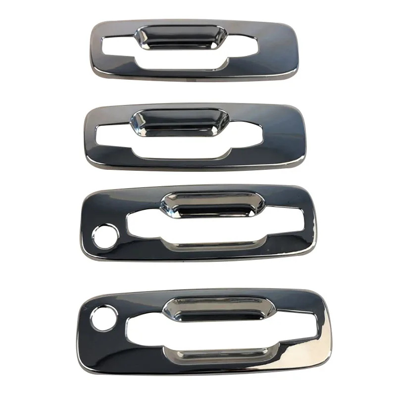Car Exterior Door Plating Door Handle Decorative Sticker For Nissan X-TRAIL T30 2001 2002 2003 2004 2005 2006