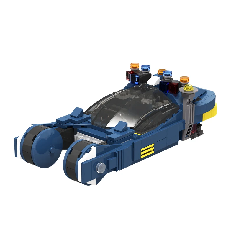 Moc Runner 2049 K 'S Spinner Troop Transport Bouwstenen Film Collection Transporter Ruimteschip Action Montage Diy Speelgoed Geschenken