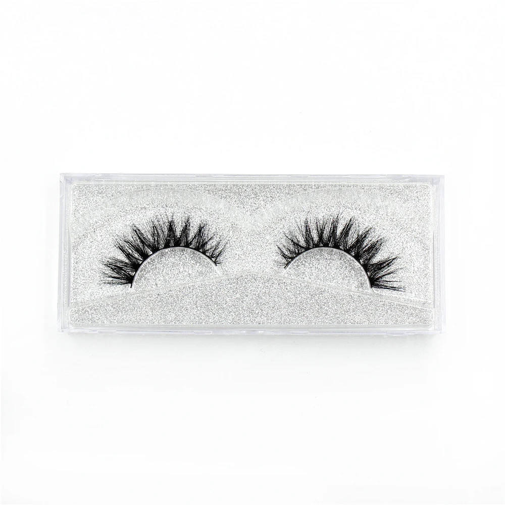 Lehuamao 3D Mink Wimpers Luxe Handgemaakte Mink Lashes Natuurlijke Lange Wimpers Pluizige Valse Lash Eye Populaire Wimpers D21