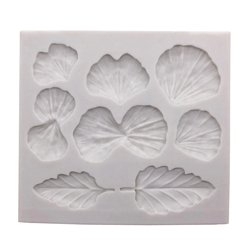 Violets Narcissus Shape Silicone Sugarcraft Mold Fondant Cake Decorating Tools Bakeware