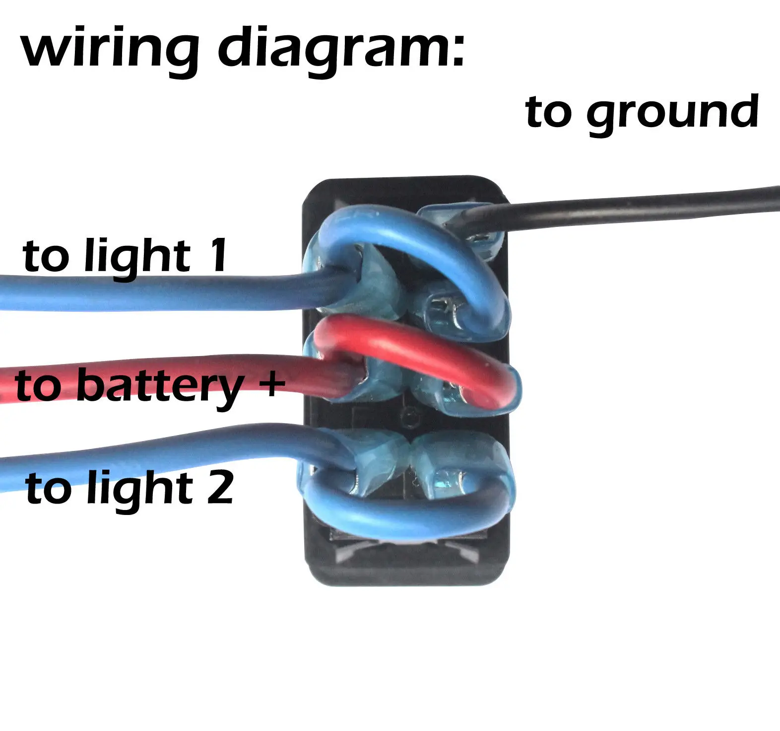 12V 24V ARROWS Rocker Switch White Led 7 Pin 3 Postion On Off On, (On) Off (On) Push Switch IP68 Car Boat DPDT Rocker Switch