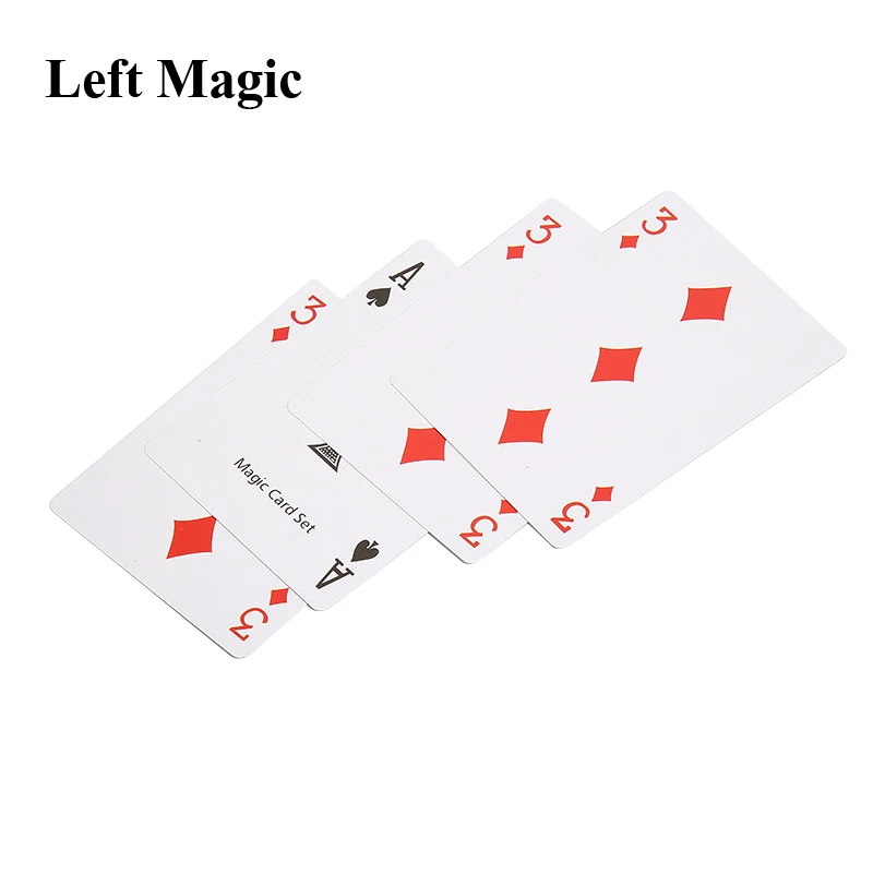 King Of King Cards Magic Tricks Close Up Street Trick Professional Card Trick Magic Gimmick PropsToys Accessories Comedy