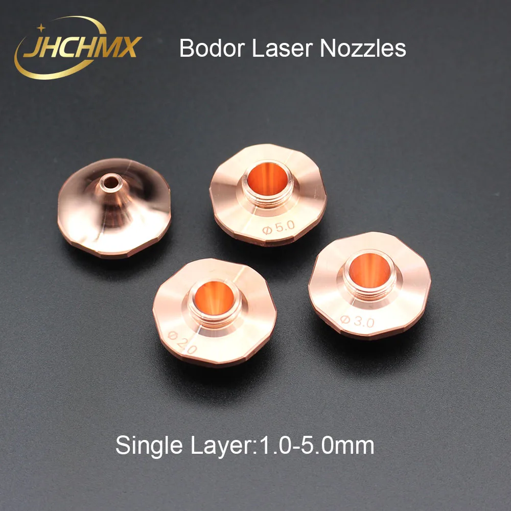 Painel de bico de laser para máquina de fibra, guia para laser, pequeno, camada única e dupla, dia.25mm m11, calibre 1.0-5.0mm