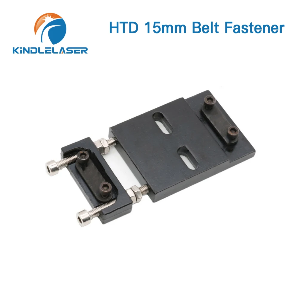 KINDLELASER Belt Fastener For Width 15MM Open-Ended Timing Belt Transmission Belts For X/Y Axis Hardware Tools Machine Parts