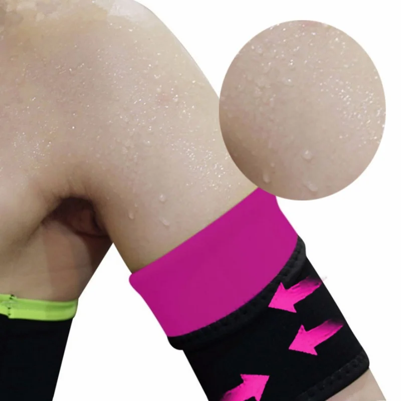 Unisex Professional Fat Burning Temporary Arm Trimmers Slimming Compression Sleeves Arm Telefocusers Neoprene Sauna Bodysuits