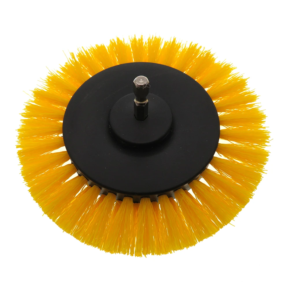 3.5 Inch Drill Cleaning Brush Scrubber Electric Brush with 1/4\