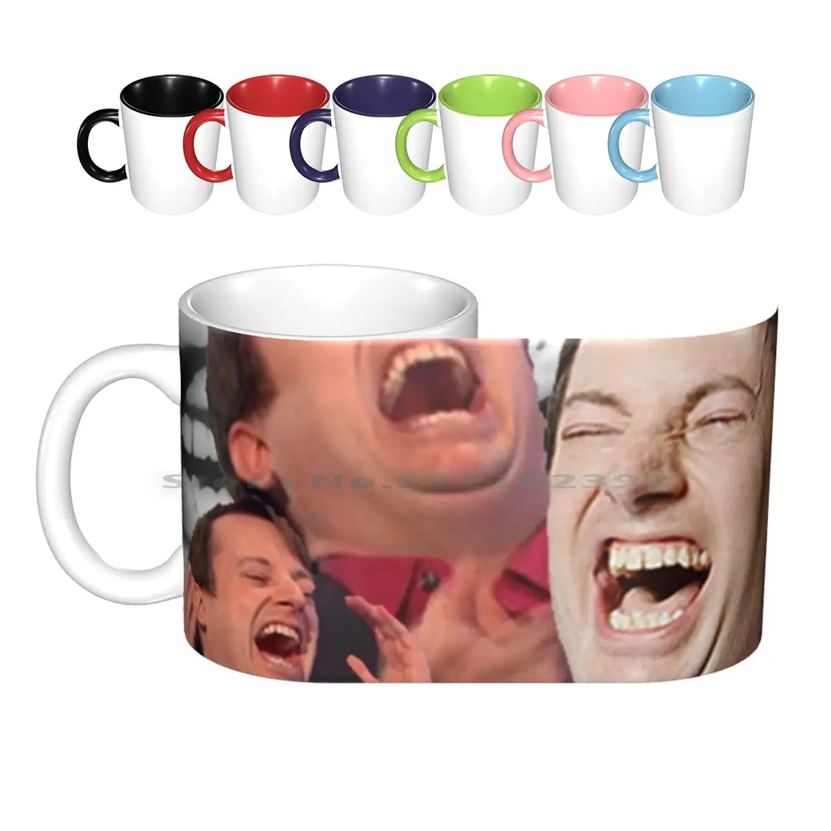 

David Mitchell Hysterical Laugh Ceramic Mugs Coffee Cups Milk Tea Mug David Mitchell Would I Lie To You Wilty Peep Show Bruiser