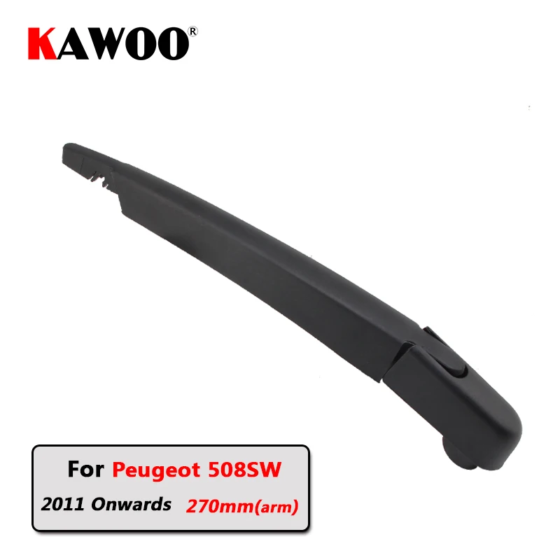 

KAWOO Car Rear Wiper Blade Blades Back Window Wipers Arm For Peugeot 508SW Hatchback (2011 Onwards) 270mm Auto Windscreen Blade