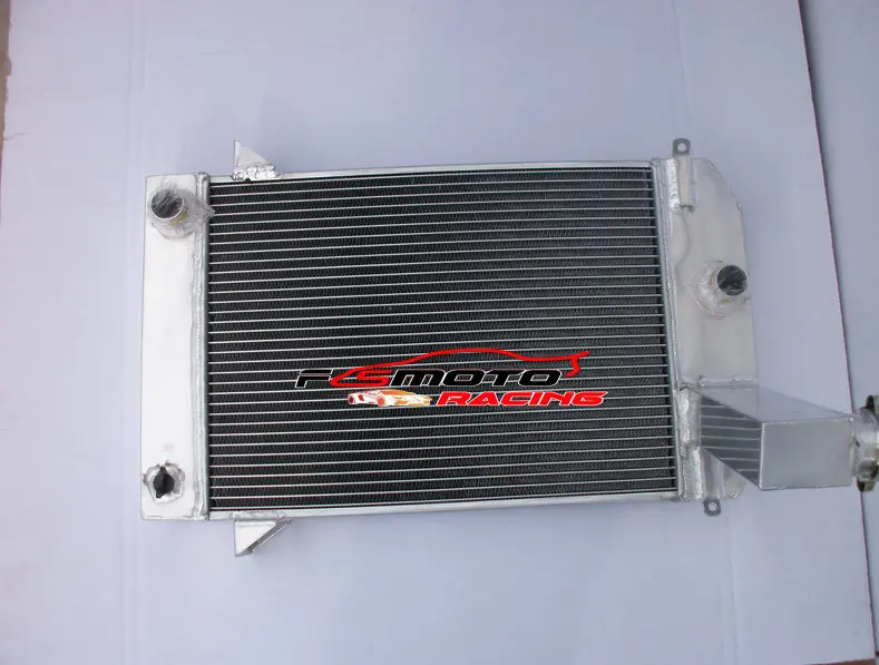 3 Row Aluminum Radiator For 1955-1962 Triumph TR2 TR3 TR3A TR3B MT 1956 1957 1958 1959 1960 1961 1962