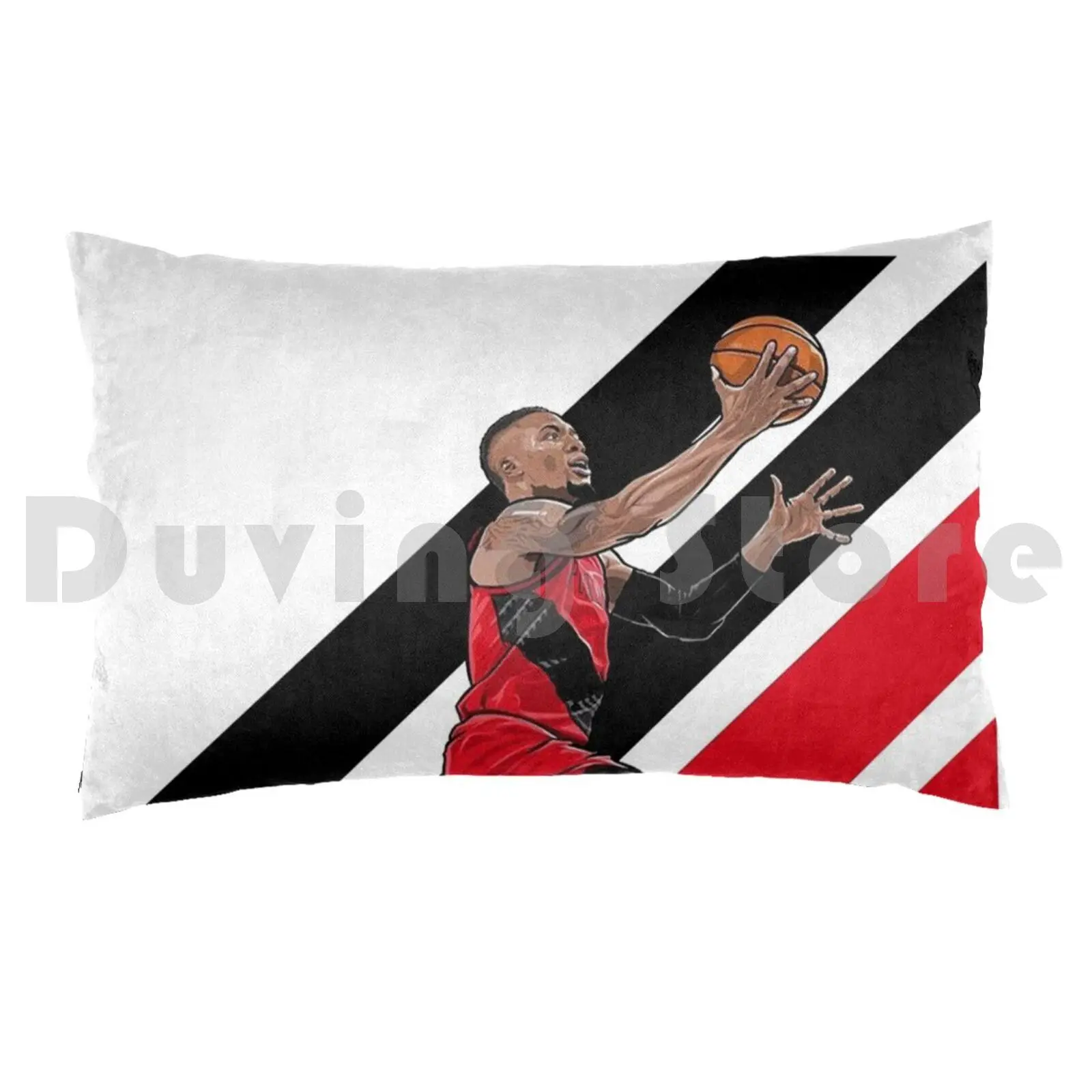 Dame Time-Damian LillardPillow case Dame Time Damian Lillard Basketball Dame Portland