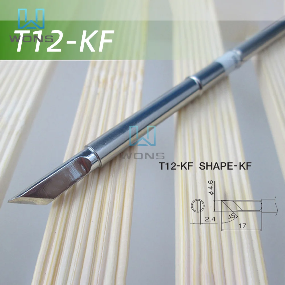 

QUECOO Soldering Iron Head White Light Soldering Iron Tsui T12-K T12-KF T12-KL T12-KR T12-KU Soldering Iron Knife Hair Hot Core