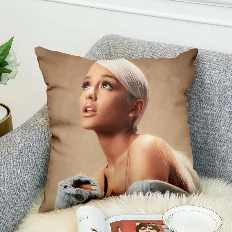 Ariana Grand Pillow Case Polyester Decorative Pillowcases Throw Pillow Cover style-6