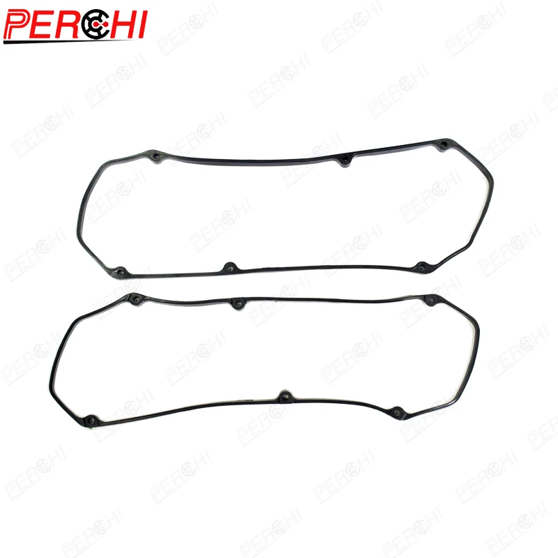 Auto Parts Valve Rocker Cover Gasket Set 2PC for Mitsubishi 6G72/V43 6G74\V45 6G74\V75 6G72\V73 6G72/K96W Pajero SPORT MD303148