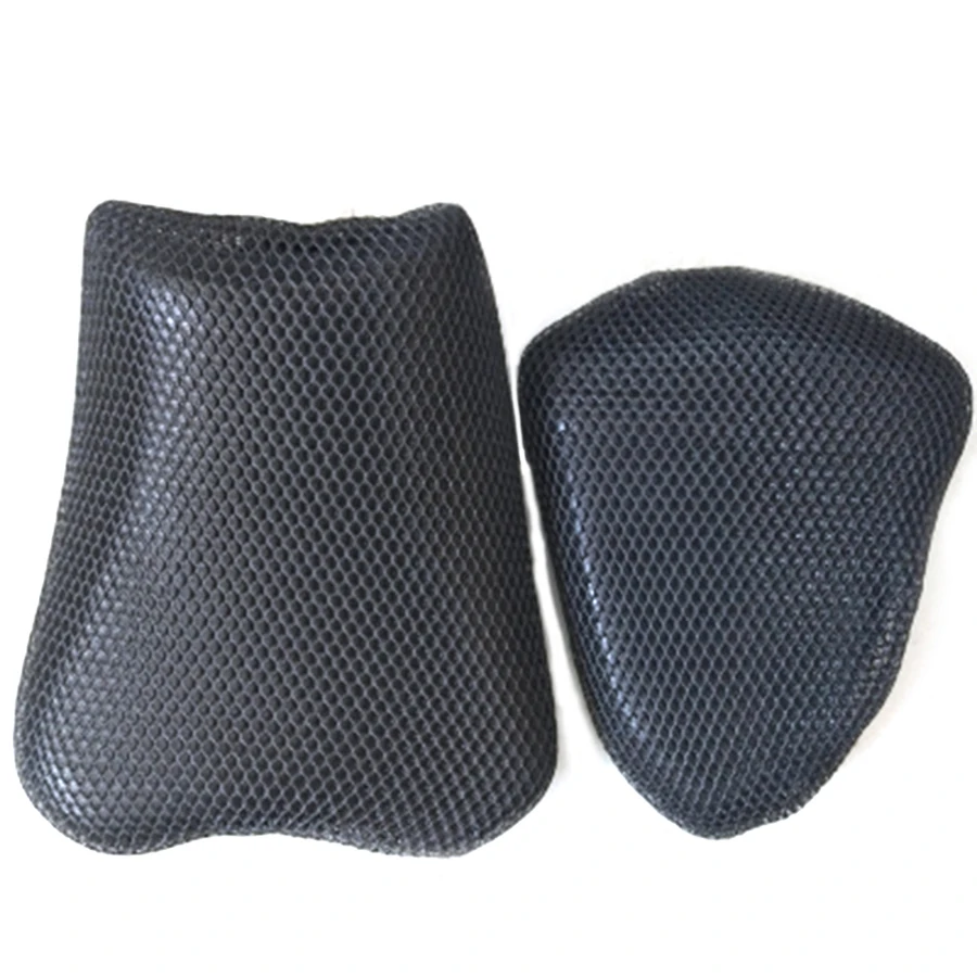 1 Set 3D Sun Protection Motorcycle Seat Cushion Cover Motorbike Breathable Thermal Insulation Pad For Kawasaki Ninja 250 300