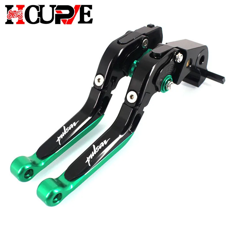 อุปกรณ์เสริมสําหรับรถจักรยานยนต์ CNC พับเบรคคลัทช์คันโยก Fit สําหรับ Bajaj Pulsar 200 NS/200 ฿/200 A