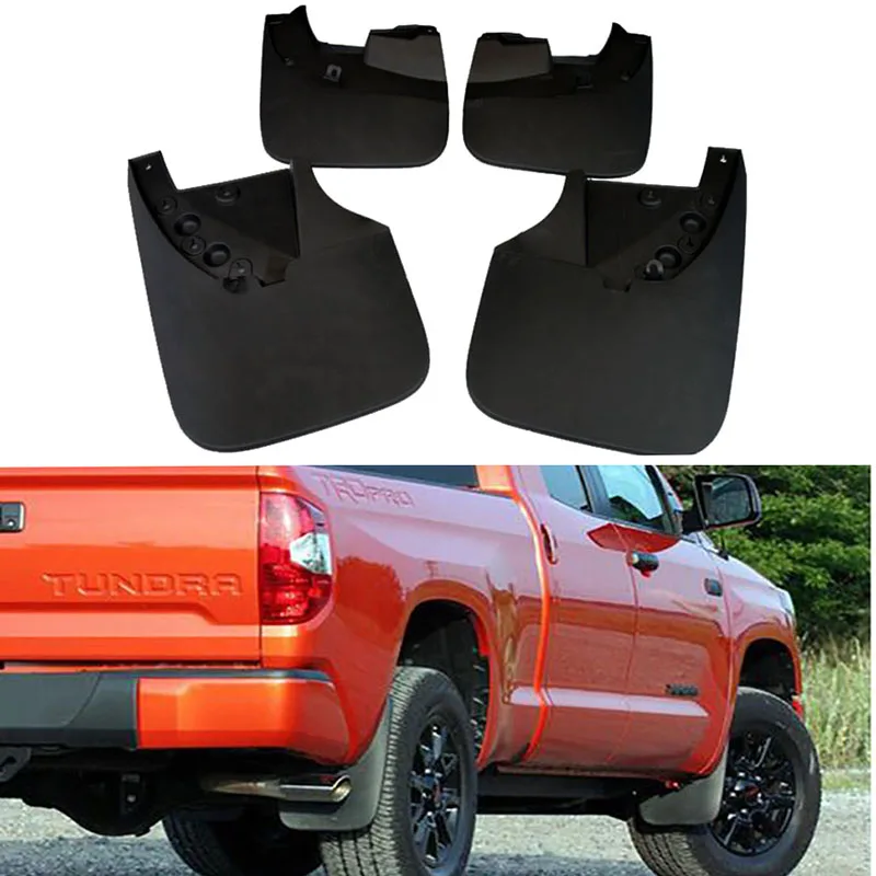 

4Pcs Car Mud Flaps For Toyota Tundra 2014 2015 2016 2017 Mudflaps Splash Guards Mud Flap Mudguards Fender