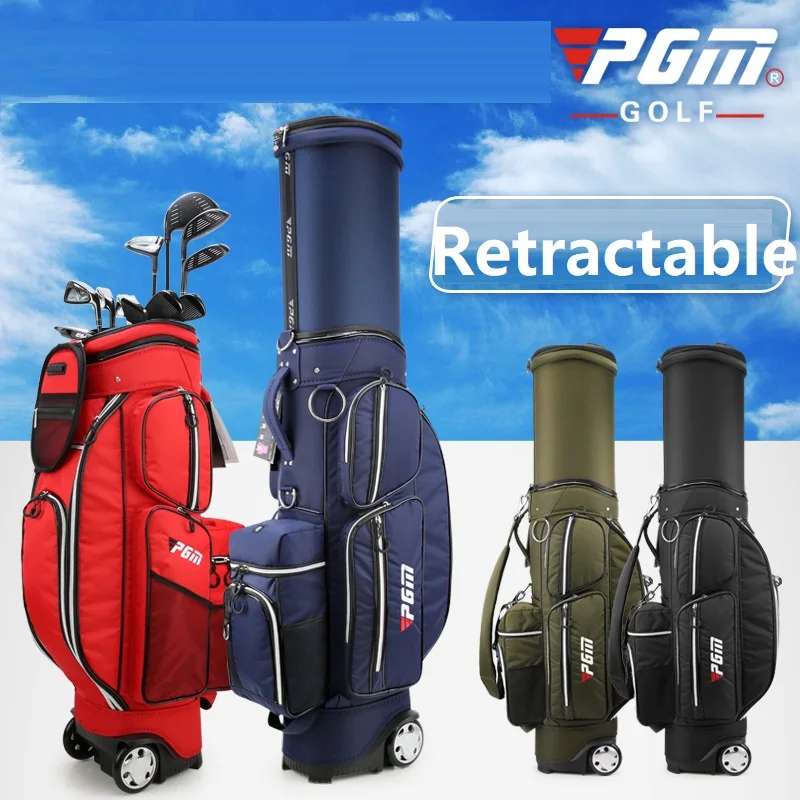 PGM Golf Sports Bag Standard Telescopic Wheel Bag Travel Play Multifunctional Waterproof Aviation Bags Large capacity