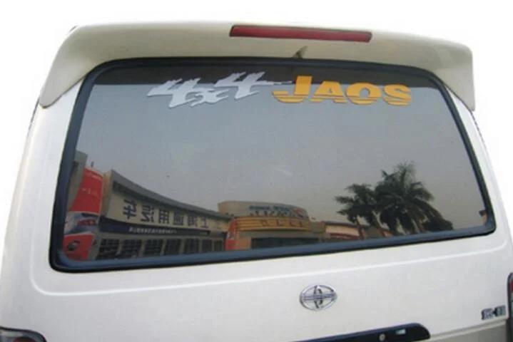 WOOBEST ABS Rear Wing Rear Trunk roof visor Rear Spoiler for toyota Hiace, top quality unpainted