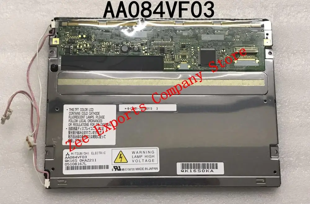 8.4 인치 LCD AA084VF03 640*480 TFT LCD 디스플레이 스크린 패널, 산업용 장비