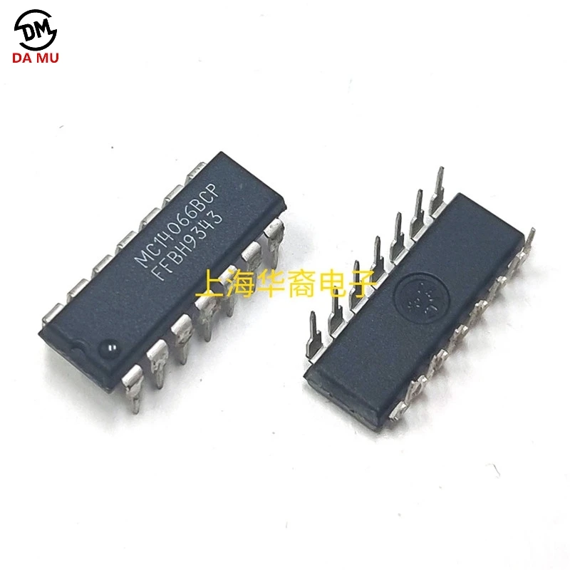 10pcs/lot MC14066BCP DIP14 MC14066 DIP