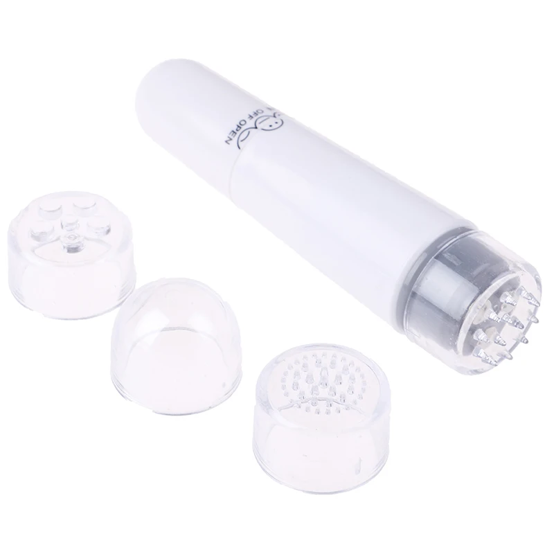 1 Set Mini Electric Eye Massager 4 in 1 Anti-aging remove eye wrinkles pouch Facial Vibration Thin Device Face Lift Massage Pen