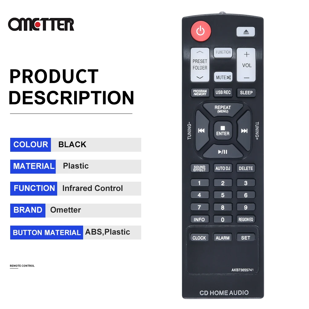 Adatto per telecomando Audio muslimexmuslimatexmuslimb CM4550 CM4550FB