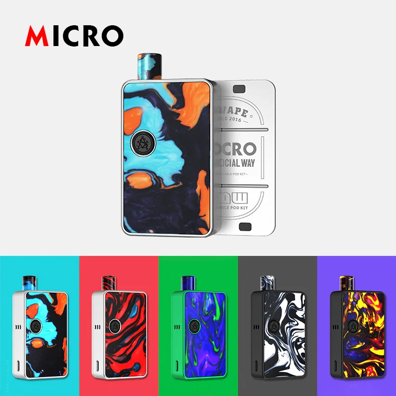 ASVAPE MICRO ELF 1100mAh 5-30W 2ML Vape 0.5 & 1.0ohm vape accessory for vape kits - related product image