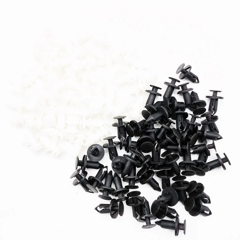 100pcs/lot Nylon Push Type Retainer Clips Kit For Lincoln Town Car GM Ford Chrysler
