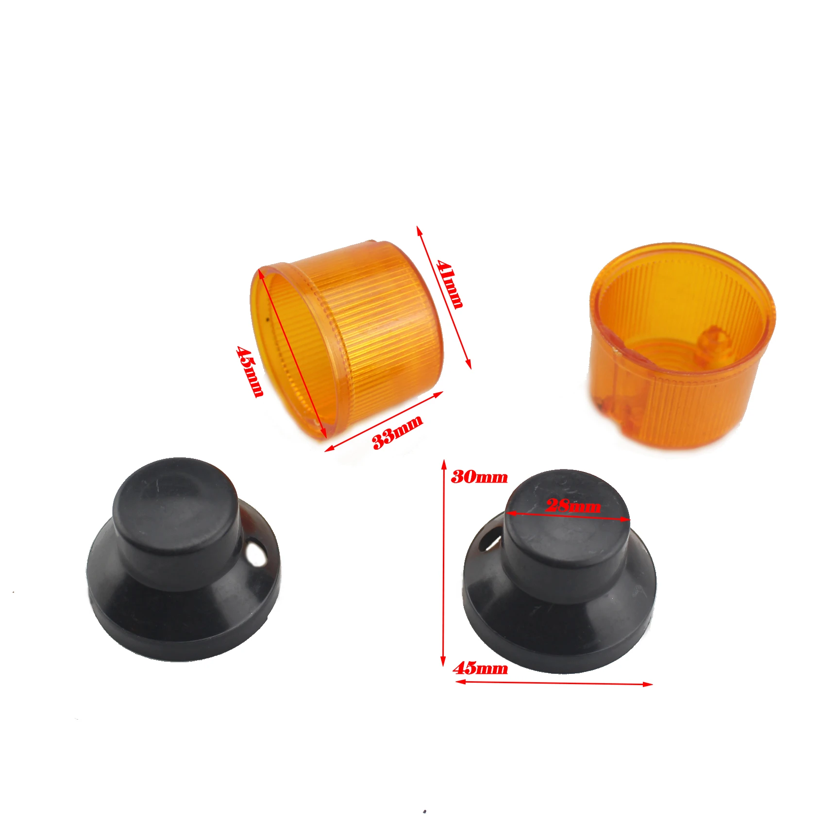 Motorcycle Front Rear Turn Signal Light Shell Blinkers Housing Caps Lens for Kawasaki KDX250 KLX250 KDX200 KLX 250 KDX 200 250