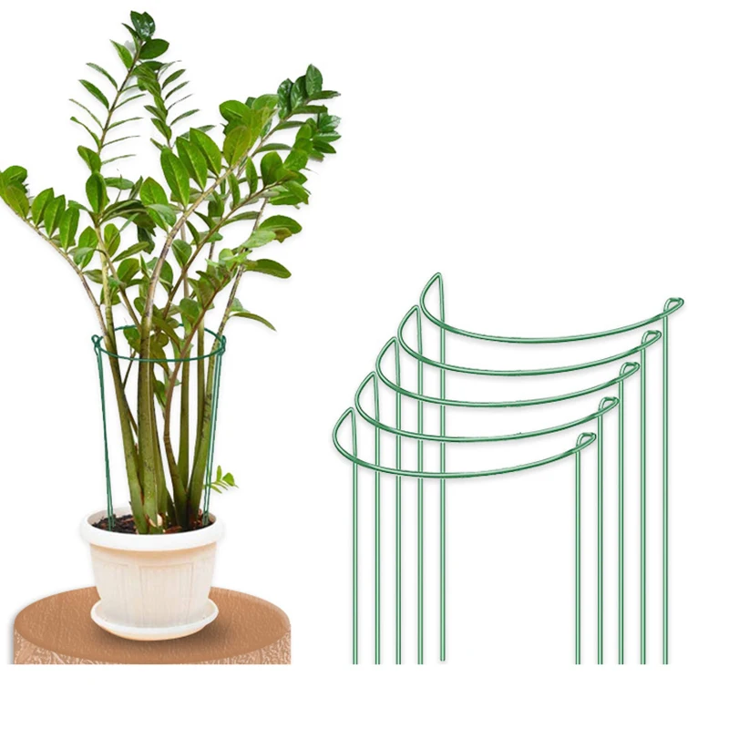 Giardino di Piante di Sostegno Gabbia Plié Fiore Del Supporto Del Basamento Verde Casa Frutteto Asta