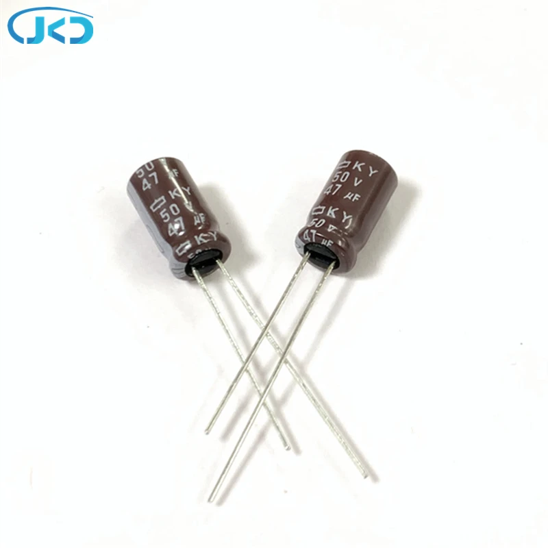 

10pcs/Lot 47uF 50V NCC KY Series 6x15mm 50V47uF Aluminum Electrolytic Capacitor NIPPON CHEMI CON 47UF50V 6*15MM 100% Original