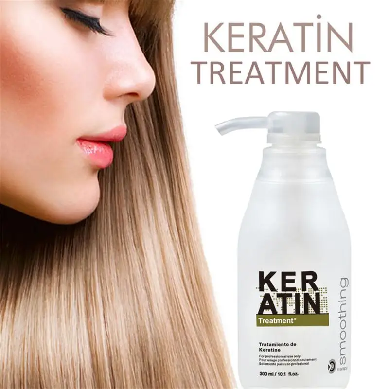 

PURC Keratin Hair Treatment 5% Formaldehyde Keratin Treatment Hair Straightening Smoothing Hair Care Products 300ml