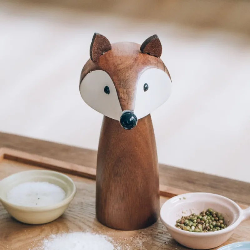 Cat Salt Pepper Grinder Ceramic Burr Mill For Herb Pepper Spice Sesame Adjustable Black pepper grinder Kitchen Grinding Gadgets