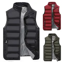 2021 Man Kleding Vest Jas Heren Nieuwe Herfst Warm Mouwloos Jasje Heren Winter Casual Vest Heren Vest Plus Size