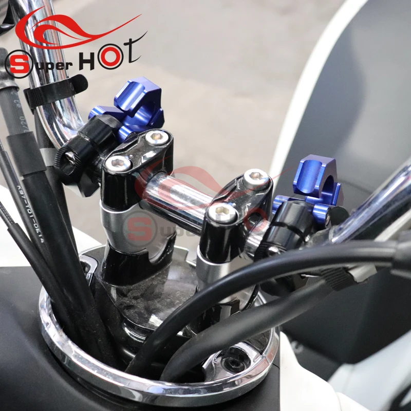 For Honda PCX150 PCX125 PCX 150 PCX 125 Motorcycle Accessories aluminium Handlebar Riser Heightening Mount