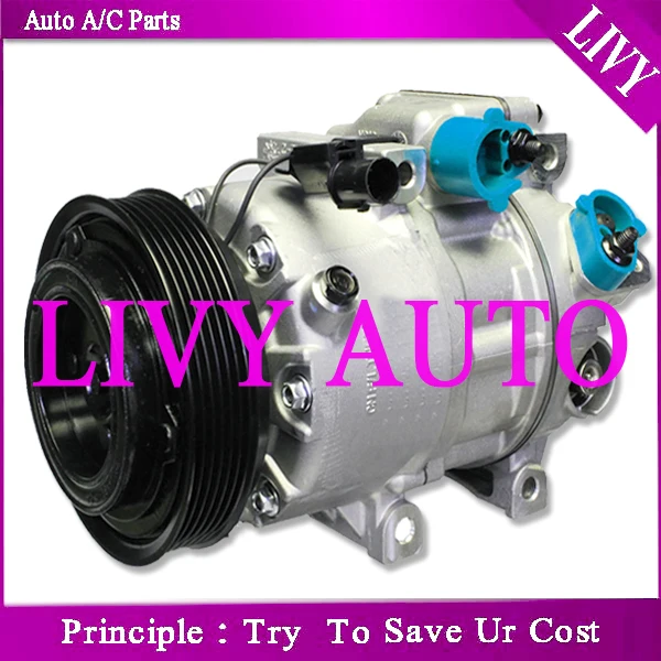 CAR AC Compressor for 10-12 HYUNDAI SANTA FE 11-13 KIA SORENTO 2.4L 471-6040 977011U100 97701-1U100