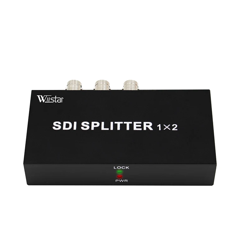 Wiistar SDI Splitter SDI 1 w 2 Out SDI Splitter 1x2 Full HD 1080P wsparcie SD HD 3G-SDI darmowa wysyłka