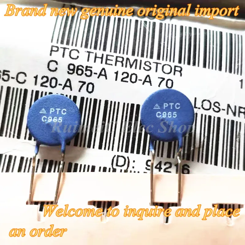 B59960C0120A070 B59960C120A70 Brand New Original Import  PTC C960 Plug-In Thermistor Original 120 Degrees