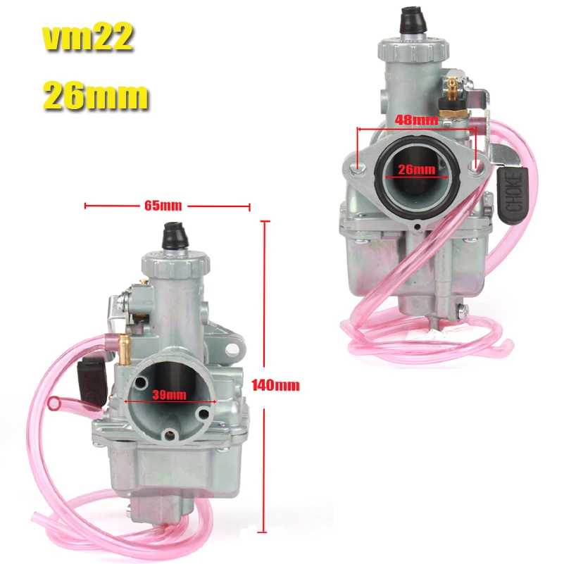 Mikuni VM16 VM22 VM24 VM26 Carburetor 19mm 26mm 28mm 30mm Carb For Honda for Yamaha 110cc-250cc Dirt Pit Bike ATV