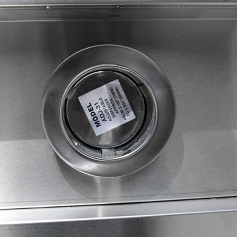 1.2m comercial centro ilha estação de trabalho de aço inoxidável bolo sala hambúrguer loja operação mesa armazenamento com divisor copo