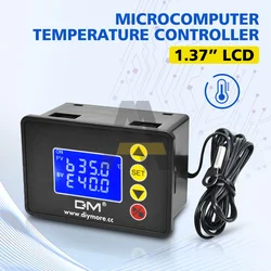 Programmable Digital Time Delay Switch DC 12V 24V AC 110V 220V Relay Open Timer Control Module 0-999s/min/hour LCD Delay Relay