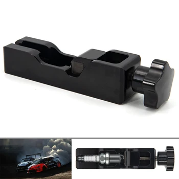 ユニバーサルアルミニウム合金スパークプラグジョイントツールターボパワーキット,電極用,10mm 12mm 14mm 16mm,送料無料