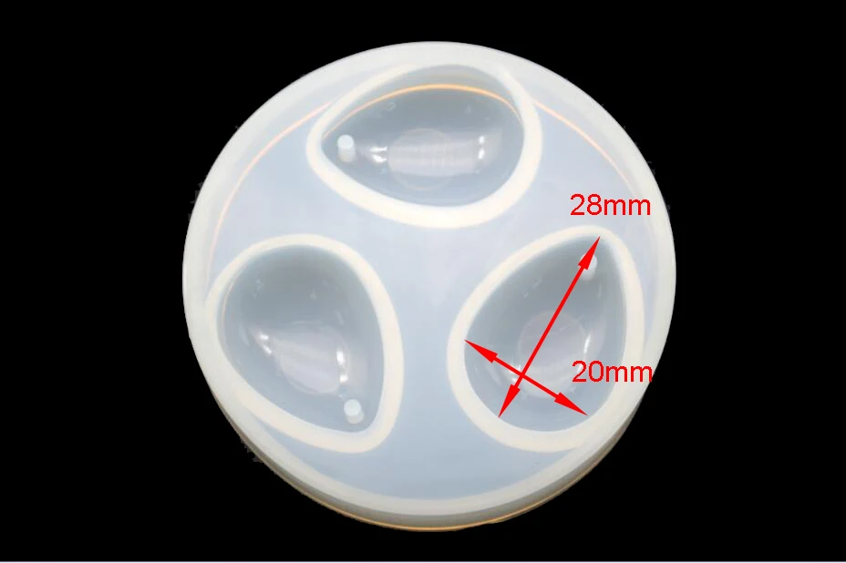 4 style for choose Silicone Mold for jewelry hemisphere Cabochon pendant Resin Silicone Mould handmade tool DIY epoxy resin mold