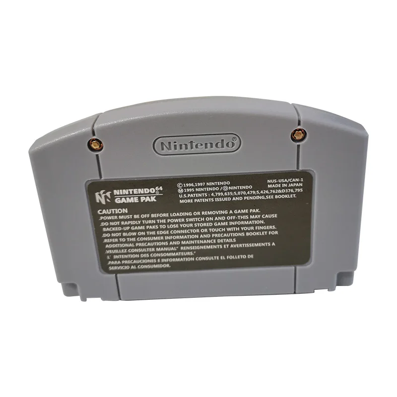 N64 비디오 게임 카트리지 카드, 미국 버전, N64 용 NTSC 모드, 고품질