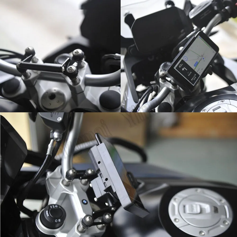 For BMW F750GS F850GS F800GS F700GS F 750GS F 850 GS Motorcycle Stand Holder Phone Mobile Phone GPS Plate Bracket Phone Holder