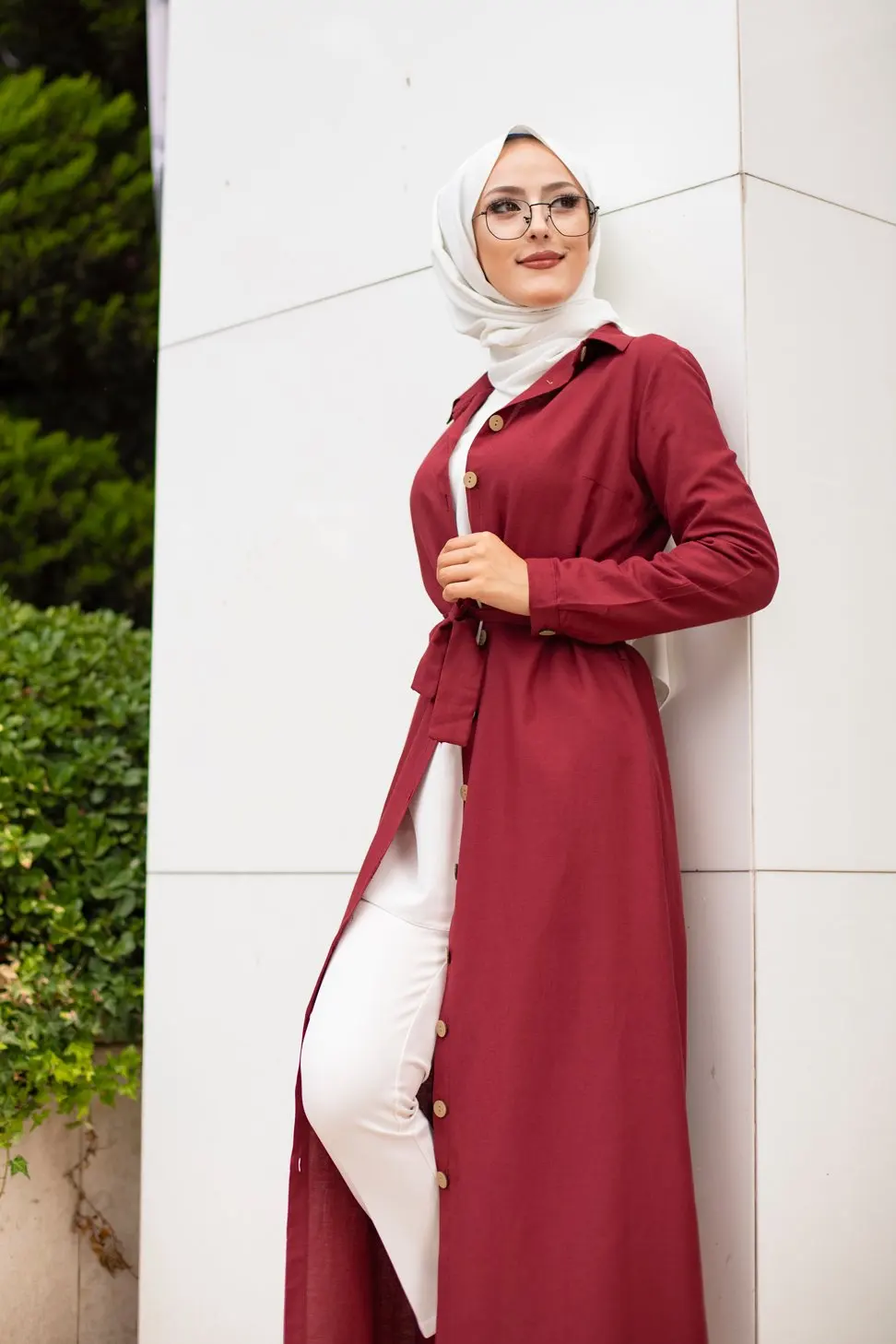 

Dress Winter Autumn 2021 Muslim Women Hijab headscarf Islamic Turkey Fas Long